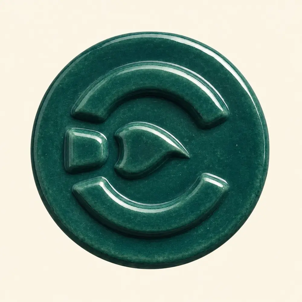 Esmalte Cerámico Brillante Verde Índigo C41