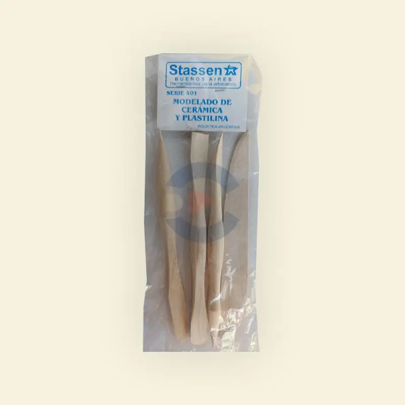 Set de Estecas Infantiles Madera Stassen S401 x 4