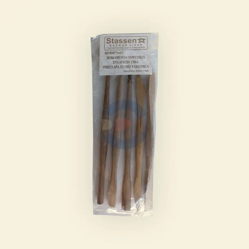 Set de Estecas de Madera Lapacho Stassen S407 x 5