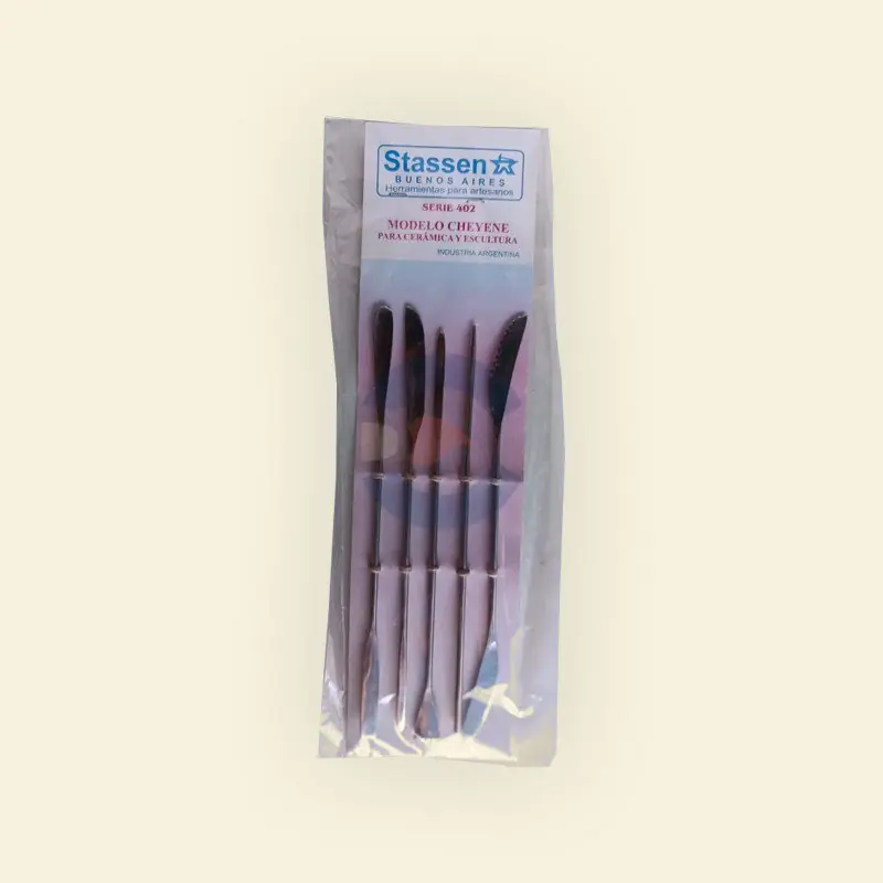 Set de Estecas de Acero Inoxidable Cheyene Stassen S402 x 5