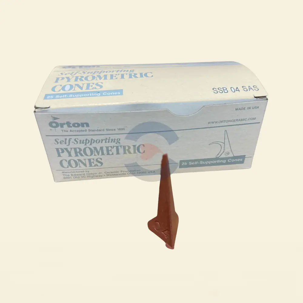 Cono Autoportantes Pirométricos Orton 04