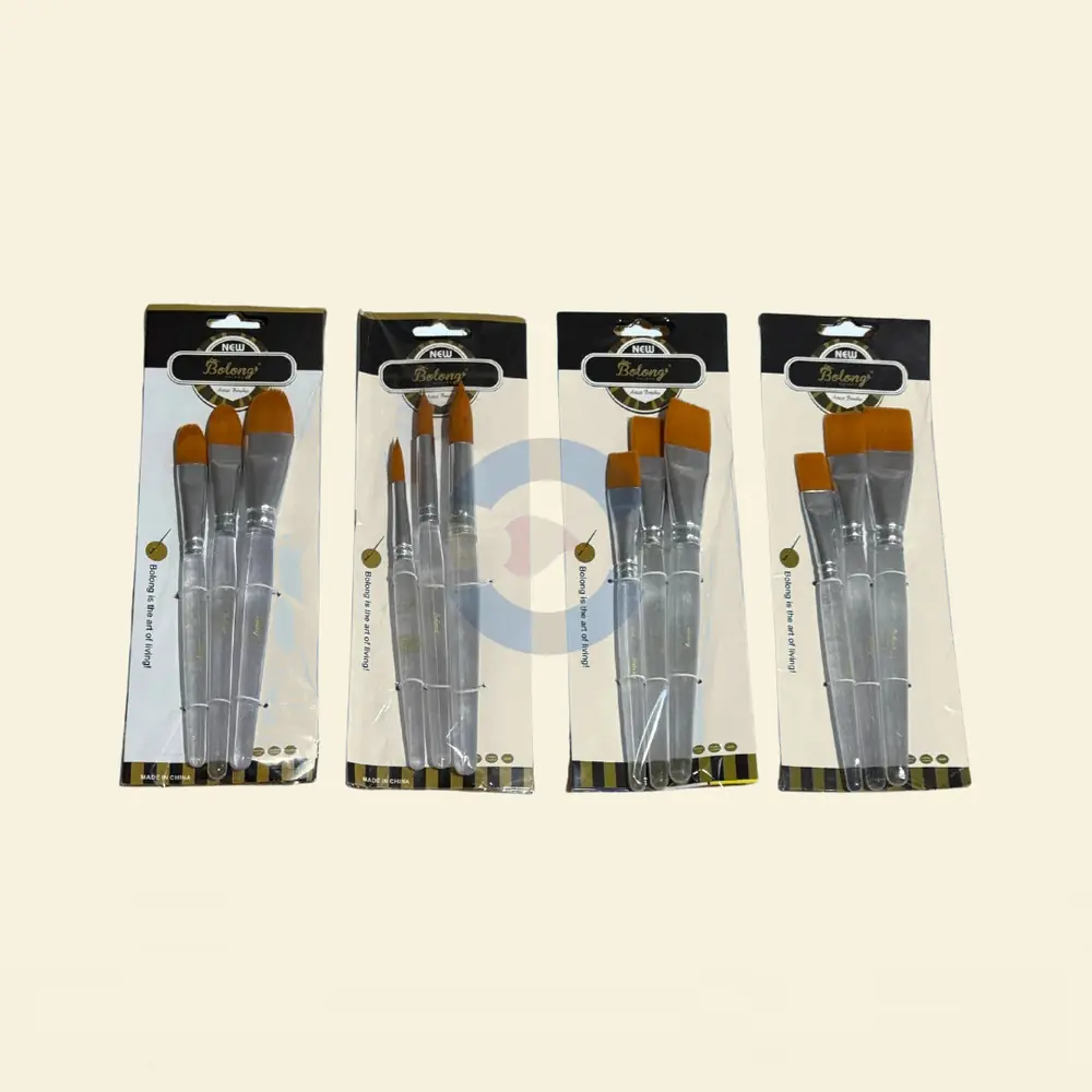 Set de Pinceles Grandes Mango Cristal x 3