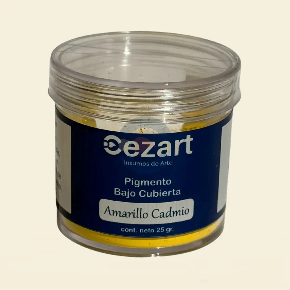 Pigmento Bajo Cubierta Amarillo Cadmio BC0101 25 gr