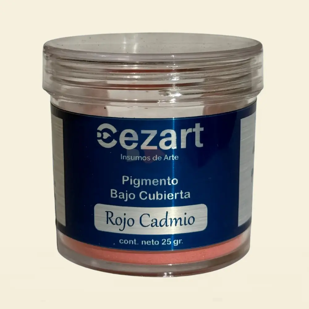 Pigmento Bajo Cubierta Rojo Cadmio BC0116 25 gr