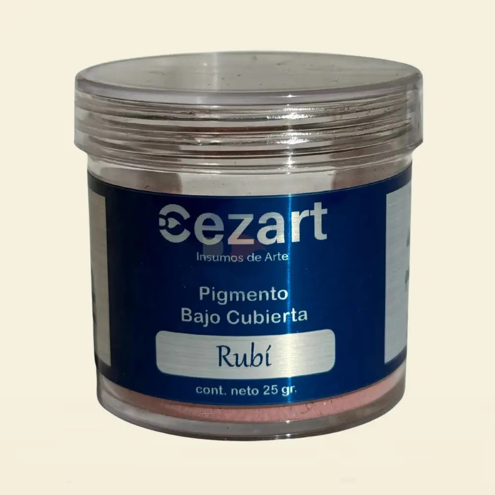 Pigmento Bajo Cubierta Rubí BC0119 25 gr