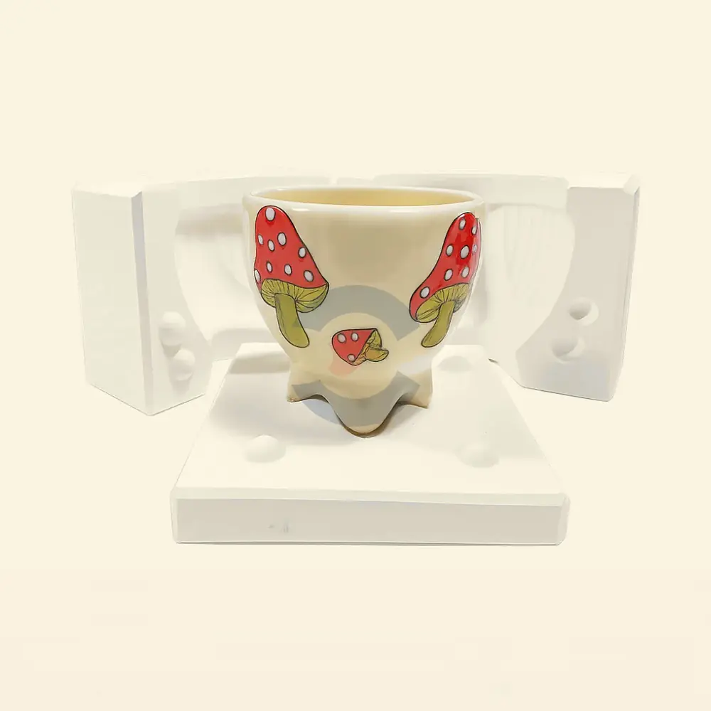 Molde Maceta Vintage