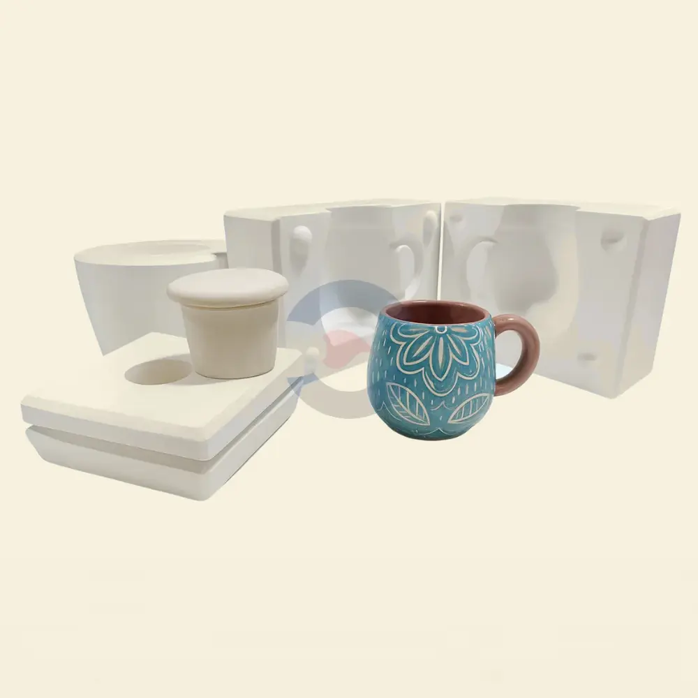 Molde Taza Barril + Infusor + Tapa