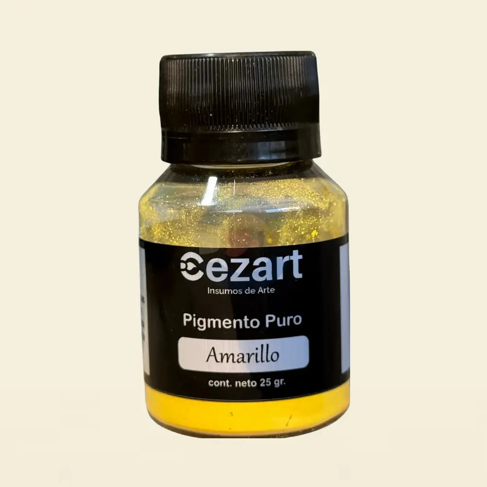 Pigmento Puro Amarillo x 25 gr