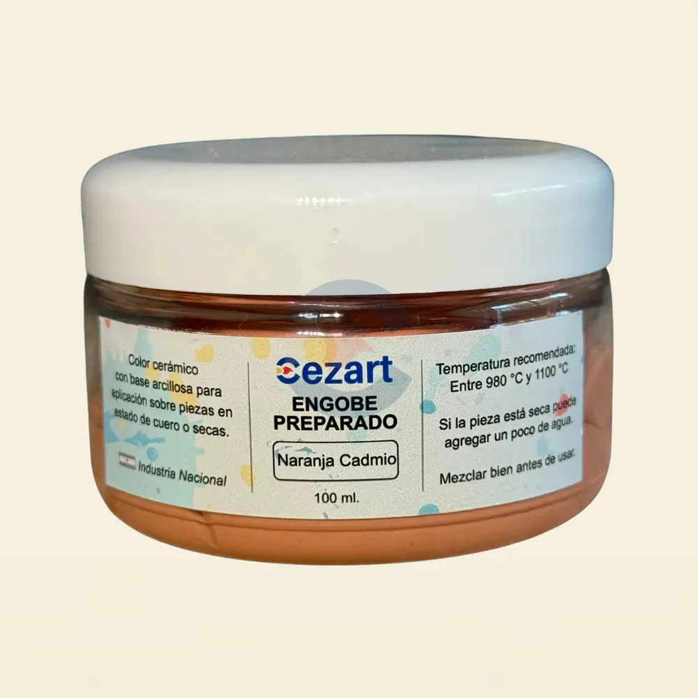 Engobe Preparado Naranja Cadmio E0031 150 gr