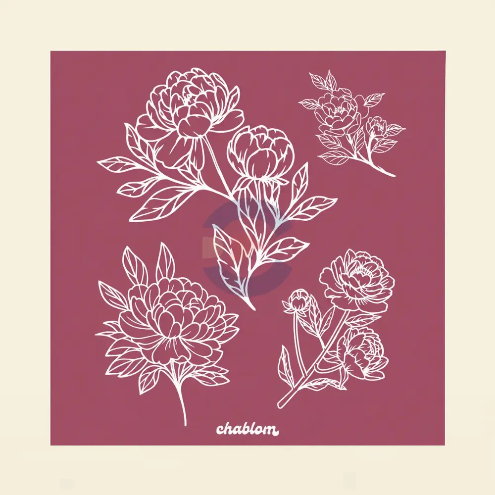 Silk Screen Printing 043 Chablom