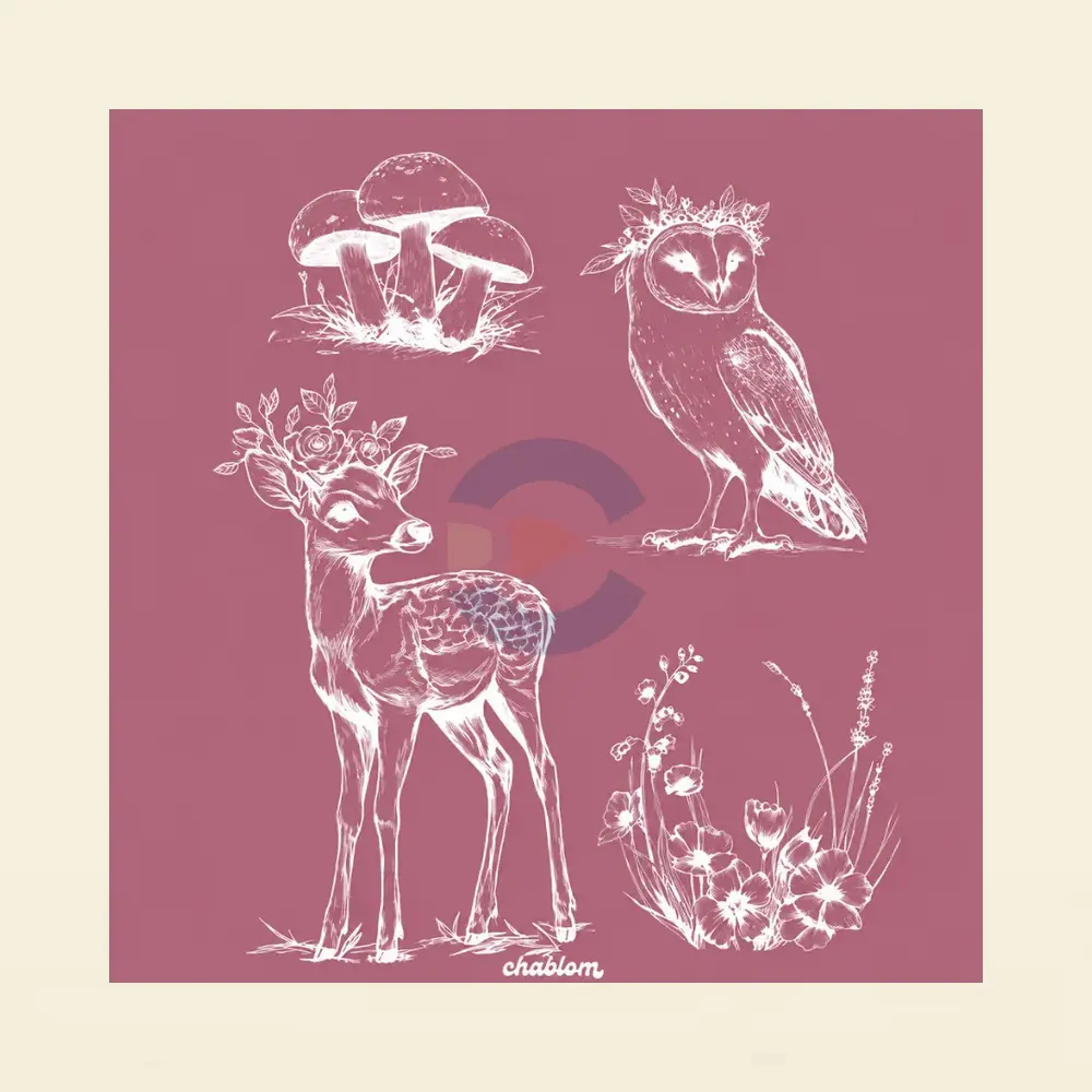 Silk Screen Printing 064 Chablom