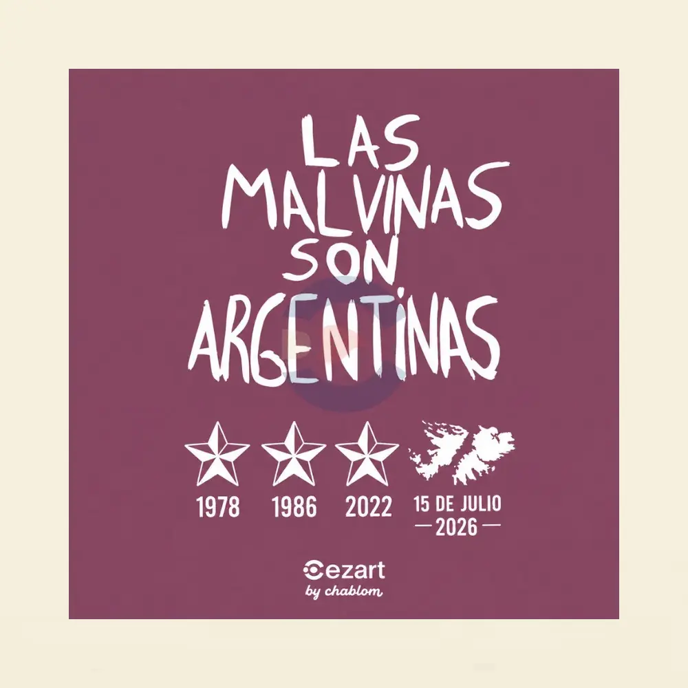 Silk Screen Printing EC04 Malvinas Chablom