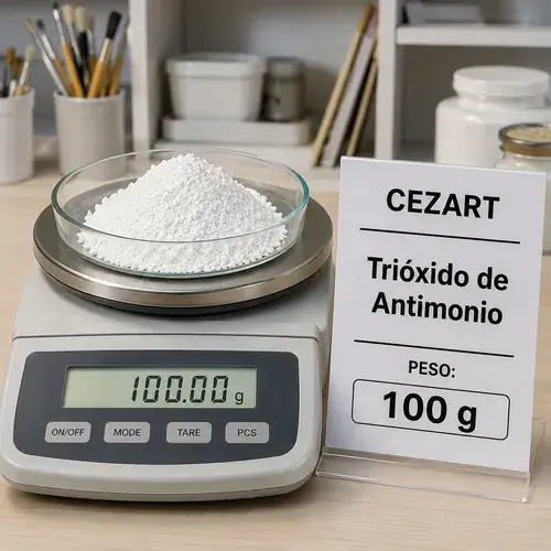 Trióxido de Antimonio, foto 2