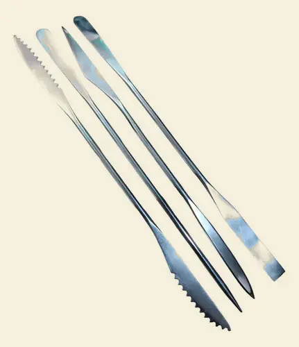 Set de Estecas de Acero Inoxidable Stassen S201 x 4, foto 2