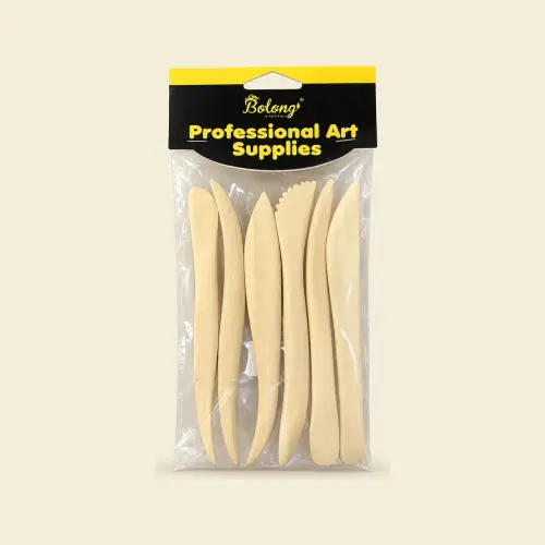 Set de Estecas de Madera x 6