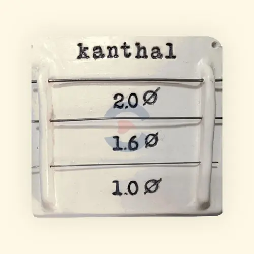 Alambre de Kanthal x 1 metro (1 mm / 1.60 mm / 2 mm)