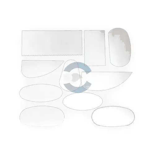 Kit por 10 Lamas de Metal