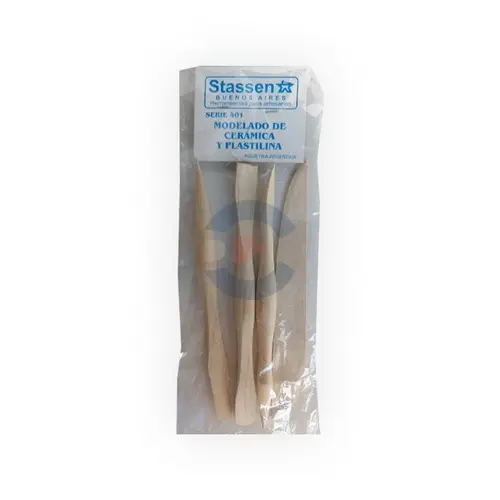Set de Estecas Infantiles Madera Stassen S401 x 4