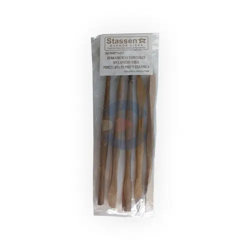 Set de Estecas de Madera Lapacho Stassen S407 x 5