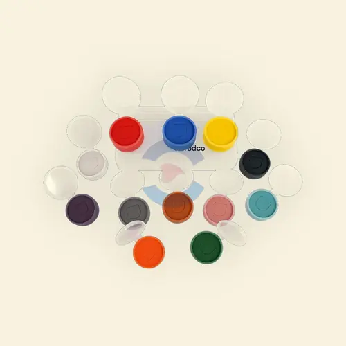 Set de Acuarelas Flor de Diseño x 12 Colores Básicos