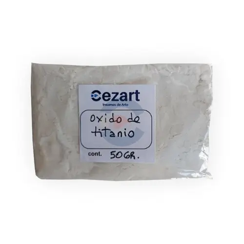Dióxido de Titanio, Anatasa (50 gr / 100 gr)