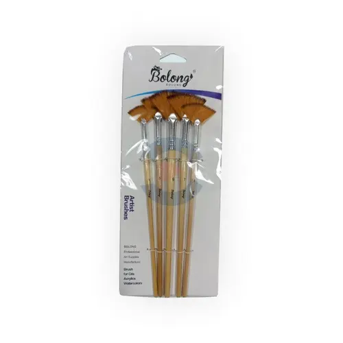 Set Pinceles Abanico x 5