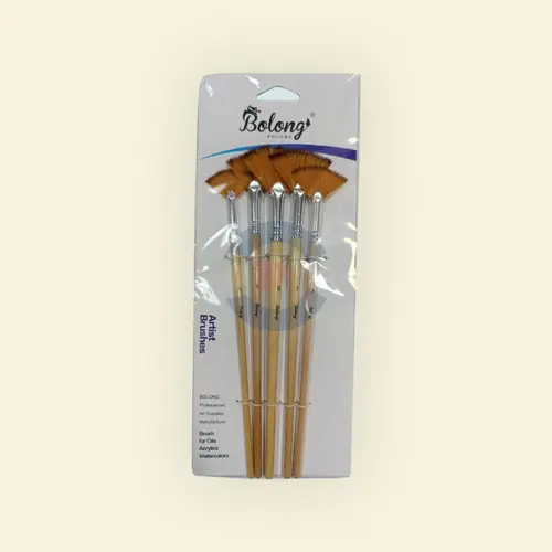 Set Pinceles Abanico x 5