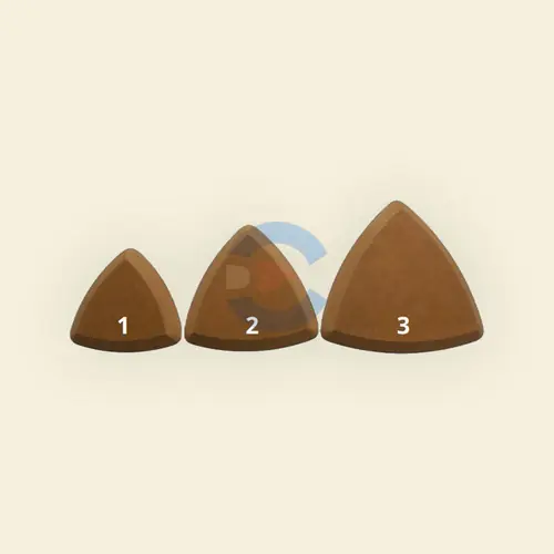 Contramolde Triangulares (3 tamaños)