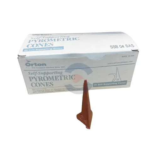 Cono Autoportantes Pirométricos Orton 04