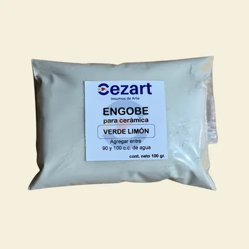 Engobe Verde Limón E0042 100 gr, foto 1