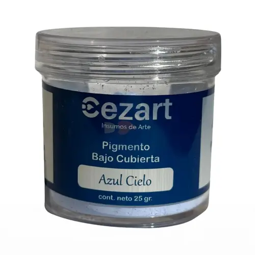Pigmento Bajo Cubierta Azul Cielo BC0102 25 gr