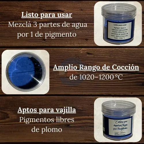 Pigmento Bajo Cubierta Azul Marino BC0103 25 gr, foto 2