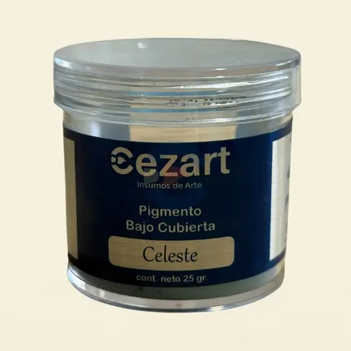 Pigmento Bajo Cubierta Celeste BC0107 25 gr