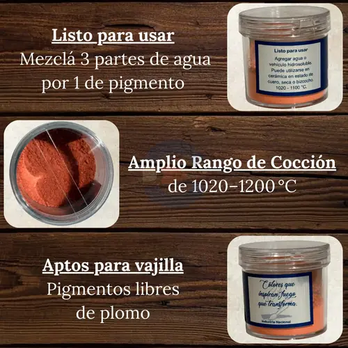 Pigmento Bajo Cubierta Naranja Cadmio BC0113 25 gr, foto 2
