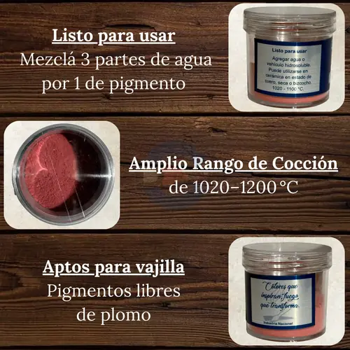 Pigmento Bajo Cubierta Rojo Cadmio BC0116 25 gr, foto 2
