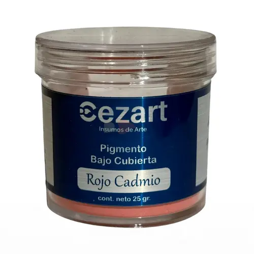 Pigmento Bajo Cubierta Rojo Cadmio BC0116 25 gr