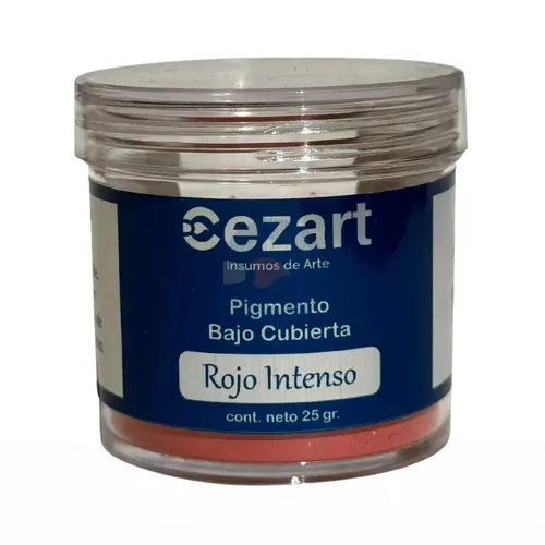 Pigmento Bajo Cubierta Rojo Intenso BC0117 25 gr