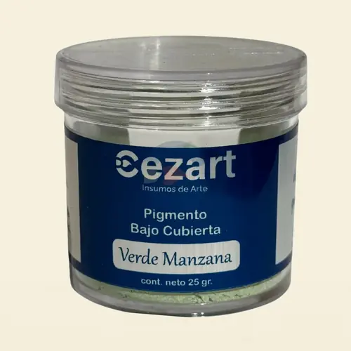 Pigmento Bajo Cubierta Verde Manzana BC0123 25 gr, foto 1