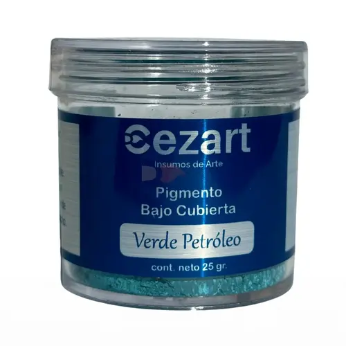 Pigmento Bajo Cubierta Verde Petróleo BC0124 25 gr