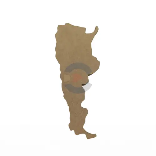 Contramolde Mapa de Argentina