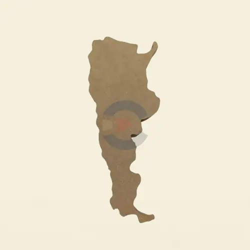 Contramolde Mapa de Argentina, foto 1