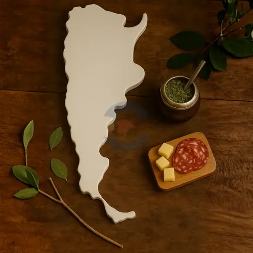 Contramolde Mapa de Argentina, foto 2