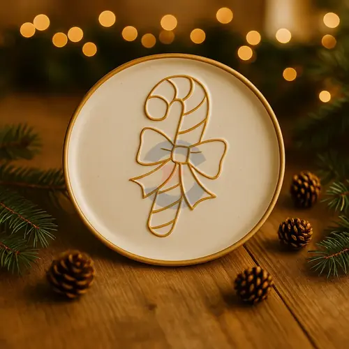 Contramolde Plato Navideño, foto 4