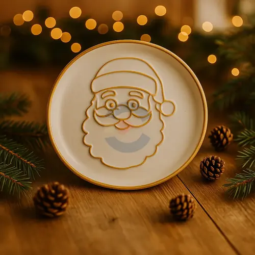 Contramolde Plato Navideño, foto 2