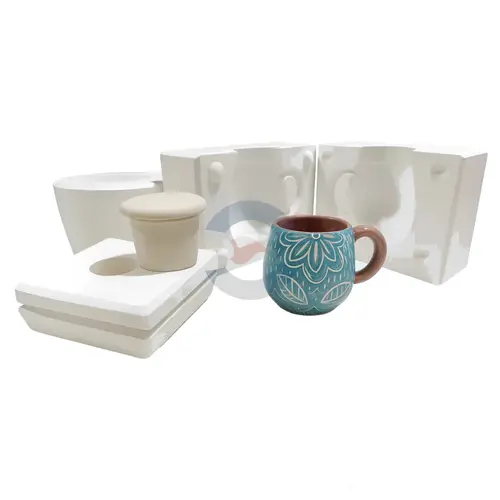 Molde Taza Barril + Infusor + Tapa