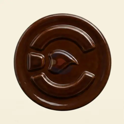 Esmalte Cerámico Brillante Marrón Chocolate C15 (250 gr / 1 kg)
