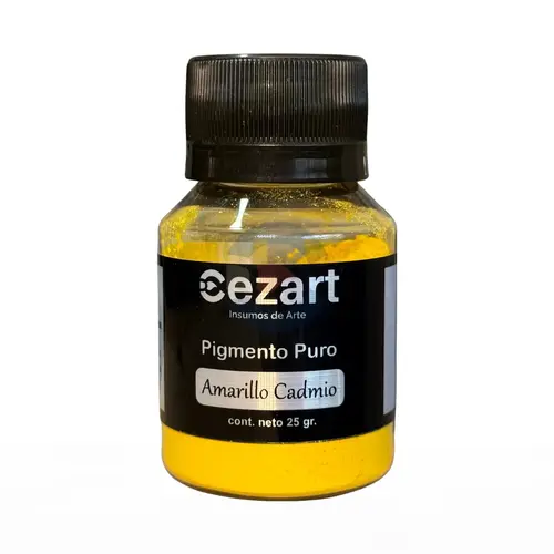 Pigmento Puro Amarillo Cadmio x 25 gr