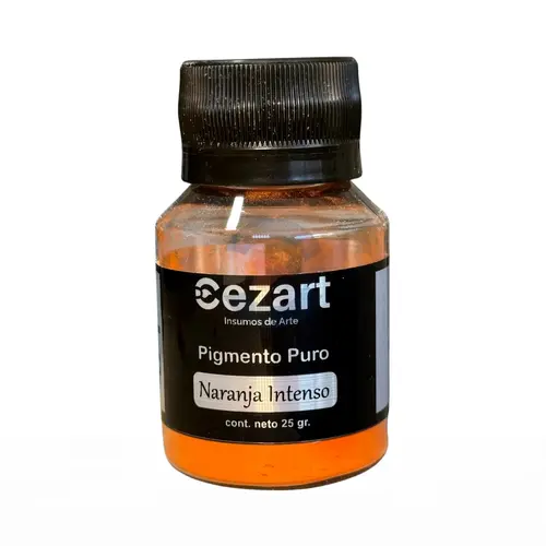 Pigmento Puro Naranja Intenso x 25 gr