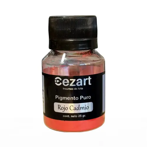 Pigmento Puro Rojo Cadmio x 25 gr