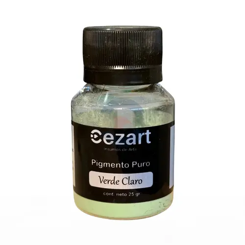 Pigmento Puro Verde Claro x 25 gr